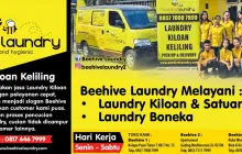 antar jemput beehive laundry