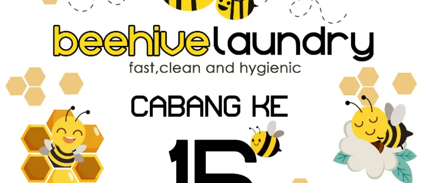 Beehive Laundry cabang ke 15